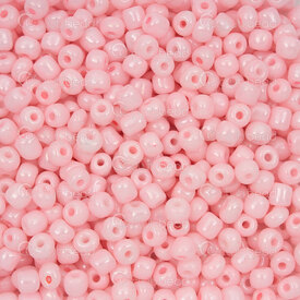 1001-9001-0412 - Bille de Verre Perle de Rocaille Rond 6/0 Rose Opaque 90g app. 900pcs 1001-9001-0412,Tissage,Perles de rocaille,No 6,Bille,Perle de Rocaille,Verre,Verre,6/0,Rond,Rond,Rose,Rose,Opaque,Chine,montreal, quebec, canada, beads, wholesale