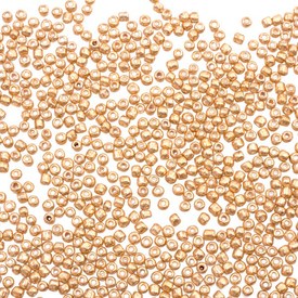 A-1010-1106 - Bille Perle de Rocaille 10/0 Or A-1010-1106,montreal, quebec, canada, beads, wholesale