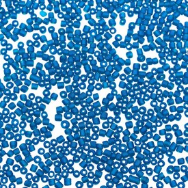 M-1010-M8 - Bead Seed Bead 10/0 Frosted Blue Transparent 500gr M-1010-M8,Weaving,500gr,Bead,Seed Bead,Glass,10/0,Round,Blue,Blue,Frosted,Transparent,China,500gr,montreal, quebec, canada, beads, wholesale