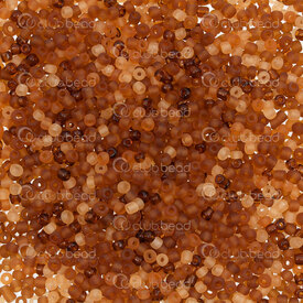 A-1010-MIX10 - Bille Perle de Rocaille 10/0 Assortiment Latte (approx.100gr) A-1010-MIX10,montreal, quebec, canada, beads, wholesale