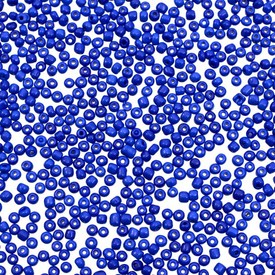 *A-1060-48 - Bead Seed Bead 6/0 Blue Opaque 1 Box (app. 110 gr.) *A-1060-48,montreal, quebec, canada, beads, wholesale