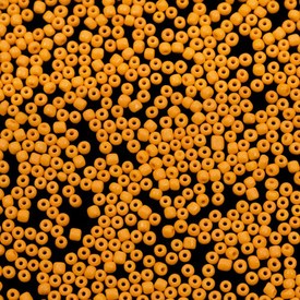 *A-1060-50 - Bead Seed Bead 6/0 Orange Opaque 1 Box (app. 110 gr.) *A-1060-50,montreal, quebec, canada, beads, wholesale