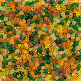 A-1080-MIX8 - Bead Seed Bead 8/0 Harvest MIX 1bag (approx.100gr) A-1080-MIX8,Bulk products,Beads and pendants,montreal, quebec, canada, beads, wholesale