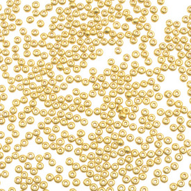 A-1101-1014 - Bead Seed Bead Preciosa 10/0 Gold Metallic 1 Box (app. 100 gr.) Czech Republic A-1101-1014,Weaving,Seed beads,Nb 10,Beige,Bead,Seed Bead,Glass,10/0,Round,Beige,Gold,Metallic,Czech Republic,Preciosa,montreal, quebec, canada, beads, wholesale