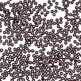 A-1101-1102 - Bead Seed Bead Preciosa 10/0 Chalk Dark Brown 1 Bag (app. 50g) (App. 4800pcs) Czech Republic A-1101-1102,Beads,Seed beads,10/0,Bead,Seed Bead,Glass,10/0,Round,Brown,Brown,Chalk,Dark,Czech Republic,Preciosa,montreal, quebec, canada, beads, wholesale