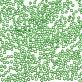 A-1101-1118 - Bead Seed Bead Preciosa 10/0 Chalk Green 1 Box (app. 100 gr.) Czech Republic A-1101-1118,Bead,Seed Bead,Glass,10/0,Round,Green,Green,Chalk,Czech Republic,Preciosa,1 Box (app. 100 gr.),montreal, quebec, canada, beads, wholesale