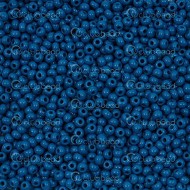 1101-2074 - Bille de Verre Perle de Rocaille Rond 8/0 Preciosa Denim Opaque Trou 1mm 50g app. 2000pcs République Tcheque 1101-2074,Tissage,Perles de rocaille,Tchèques,montreal, quebec, canada, beads, wholesale