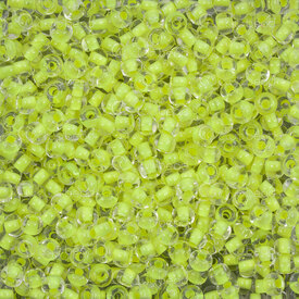 1101-3094 - Glass Bead Seed Bead Round 6/0 Preciosa Yellow Lined Crystal 50g app. 700pcs Czech Republic 1101-3094,Beads,Glass,Bead,Seed Bead,Glass,Glass,6/0,Round,Round,Yellow,Yellow Lined,Crystal,Czech Republic,Preciosa,montreal, quebec, canada, beads, wholesale