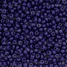 A-1101-3110 - Bille de Verre Perle de Rocaille Rond 6/0 Preciosa Bleu Marine Opaque 1 Sac 50gr (App. 700pcs) République Tcheque A-1101-3110,Tissage,Perles de rocaille,Tchèques,6/0,Bille,Perle de Rocaille,Verre,6/0,Rond,Bleu,Bleu Royal,Opaque,République Tcheque,Preciosa,montreal, quebec, canada, beads, wholesale