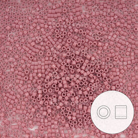 1101-7057-7.2GR - Delica de Verre Perle de Rocaille 11/0 Miyuki Hortensia Opaque Duracoat 7.2g Japon DB2137 1101-7057-7.2GR,1101-7,montreal, quebec, canada, beads, wholesale