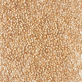 1101-7101-02-8.2GR - Glass Bead Seed Bead 15/0 Galvanized Gold 8.2g Japan 15-91053-TB 1101-7101-02-8.2GR,Beads,Bead,Seed Bead,Glass,Glass,15/0,Round,Gold,Galvanized,Japan,Miyuki,8.2g,15-91053-TB,montreal, quebec, canada, beads, wholesale