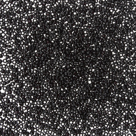1101-7101-03-8.2GR - Glass Bead Seed Bead 15/0 Black 8.2g Japan 15-9401-TB 1101-7101-03-8.2GR,Beads,Bead,Seed Bead,Glass,Glass,15/0,Round,Black,Black,Japan,Miyuki,8.2g,15-9401-TB,montreal, quebec, canada, beads, wholesale