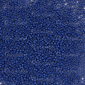 1101-7101-20-8.2GR - Bille de Verre Perle de Rocaille Rond 15/0 Opaque Bleu Marin Duracoat 8.2g Japon 15-94493 1101-7101-20-8.2GR,Tissage,Perles de rocaille,No 15,montreal, quebec, canada, beads, wholesale