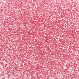 1101-7558-7.2GR - Glass Delica Seed Bead 11/0 Miyuki Lustred Dark Pink 7.2g Japan DB914 1101-7558-7.2GR,Weaving,Seed beads,11/0,7.2g,Pink,Delica,Seed Bead,Glass,Glass,11/0,Cylinder,Pink,Dark Pink,Lustred,montreal, quebec, canada, beads, wholesale