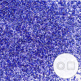 1101-7574-7.2GR - Glass Delica Seed Bead 15/0 Miyuki Sapphire Silver Lined 7.2g Japan DBS0047 1101-7574-7.2GR,Beads,7.2g,Silver Lined,Delica,Seed Bead,Glass,Glass,15/0,Cylinder,Sapphire,Silver Lined,Japan,Miyuki,7.2g,montreal, quebec, canada, beads, wholesale