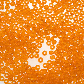 1101-7600-09-24GR - Glass Bead Seed Bead 11/0 Miyuki Orange Transparent 24g Japan 11-9138 1101-7600-09-24GR,Bead,Seed Bead,Glass,Glass,11/0,Round,Orange,Orange,Transparent,Japan,Miyuki,24g,11-9138,montreal, quebec, canada, beads, wholesale