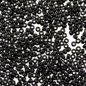 1101-7603-01-24GR - Bille Perle de Rocaille 11/0 Miyuki Noir Opaque 24g Japon 11-9401 1101-7603-01-24GR,Billes,24g,Opaque,Bille,Perle de Rocaille,Verre,Verre,11/0,Rond,Noir,Noir,Opaque,Japon,Miyuki,montreal, quebec, canada, beads, wholesale