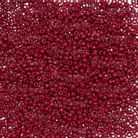 1101-7603-14-24GR - Glass Bead Seed Bead Round 11/0 Miyuki Dyed Orange Maroon 24g Japan 11-91464 1101-7603-14-24GR,Beads,Seed beads,montreal, quebec, canada, beads, wholesale