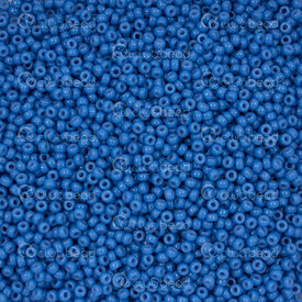 1101-7603-32-24GR - Bille de Verre Perle de Rocaille Rond 11/0 Miyuki Bleu Opaque Duracoat Teint 24g Japon 11-94484 1101-7603-32-24GR,Billes,Perles de rocaille,Japonaises,montreal, quebec, canada, beads, wholesale