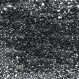 1101-7604-04-24GR - Bille de Verre Perle de Rocaille 11/0 Miyuki Gris Foncé Mat 24g Japon 11-92010 1101-7604-04-24GR,Billes,Rocaille,24g,Gris,Bille,Perle de Rocaille,Verre,Verre,11/0,Rond,Rond,Gris,Dark Grey,Mat,montreal, quebec, canada, beads, wholesale