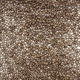 1101-7605-04-24GR - Glass Bead Seed Bead Round 11/0 Miyuki Dark Bronze Metallic 24g Japan 11-91885 1101-7605-04-24GR,Weaving,Seed beads,Japanese,Bead,Seed Bead,Glass,Glass,11/0,Round,Round,Brown,Dark Bronze,Metallic,Japan,montreal, quebec, canada, beads, wholesale
