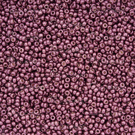 1101-7605-07-24GR - Glass Bead Seed Bead Round 11/0 Miyuki Galvanized Duracoat Eggplant 23g Japan 11-94220 1101-7605-07-24GR,galvanise,montreal, quebec, canada, beads, wholesale