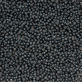 1101-7605-10-24GR - Glass Bead Seed Bead Round 11/0 Miyuki Duracoat Galvanised Black Moss 24g Japan 11-95107 1101-7605-10-24GR,Weaving,Seed beads,Japanese,montreal, quebec, canada, beads, wholesale