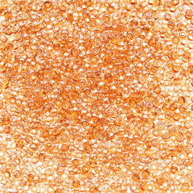 1101-7607-01-24GR - Glass Bead Seed Bead Round 11/0 Miyuki Unions Blends Crystal Appricot Medium 24gr 11-131-29121-TB Japan 1101-7607-01-24GR,Beads,Seed beads,Japanese,montreal, quebec, canada, beads, wholesale