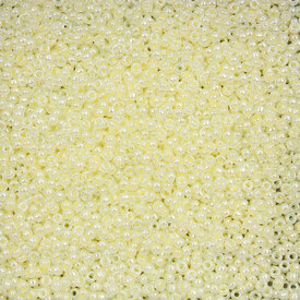 1101-7608-09-24GR - Bille de Verre Perle de Rocaille Rond 11/0 Miyuki Citron Givre Ceylon 24g Japon 11-9528 1101-7608-09-24GR,Billes,Perles de rocaille,Japonaises,montreal, quebec, canada, beads, wholesale