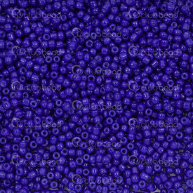 1101-9001-0208 - Bille de Verre Perle de Rocaille Rond 10/0 Bleu Royal Opaque 90g app. 6000pcs 1101-9001-0208,PERLE,Bille,Perle de Rocaille,Verre,Verre,10/0,Rond,Rond,Bleu,Bleu Royal,Opaque,Chine,90g app. 6000pcs,montreal, quebec, canada, beads, wholesale
