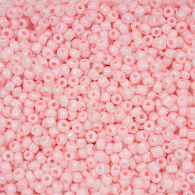 1101-9001-0312 - Bille de Verre Perle de Rocaille Rond 8/0 Rose Opaque 90g app. 2000pcs 1101-9001-0312,Tissage,Perles de rocaille,No 8,Bille,Perle de Rocaille,Verre,Verre,8/0,Rond,Rond,Rose,Rose,Opaque,Chine,montreal, quebec, canada, beads, wholesale