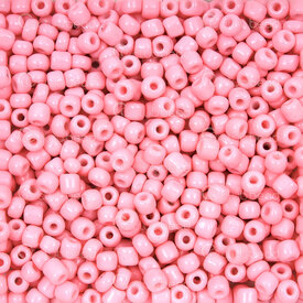 1101-9001-0416 - Bille de Verre Perle de Rocaille Rond 6/0 Rose Lustre 90g app. 900pcs 1101-9001-0416,d*,montreal, quebec, canada, beads, wholesale