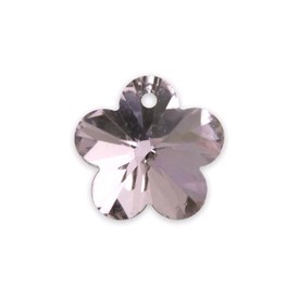 *1102-1803-20 - Glass Pendant Flower 14MM Pink Silver Back 12pcs *1102-1803-20,Pendants,Glass,Crystal imitation,Pendant,Glass,14MM,Flower,Flower,Pink,Pink,Silver Back,China,12pcs,montreal, quebec, canada, beads, wholesale