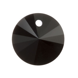 *1102-1804-02 - Glass Pendant Round 14MM Black Side Hole 12pcs *1102-1804-02,Pendants,12pcs,Pendant,Glass,14MM,Round,Round,Black,Black,Side Hole,China,12pcs,montreal, quebec, canada, beads, wholesale