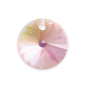 *1102-1804-04 - Glass Pendant Round 14MM Pink AB Side Hole 12pcs *1102-1804-04,Pendants,Glass,Round,Pendant,Glass,14MM,Round,Round,Pink,Pink,AB,Side Hole,China,12pcs,montreal, quebec, canada, beads, wholesale