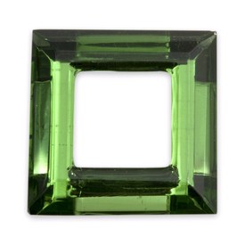*1102-1807-16 - Glass Pendant Square Ring 30MM Dark Green Silver Back 2pcs *1102-1807-16,Pendant,Glass,30MM,Square,Square,Ring,Green,Green,Dark,Silver Back,China,2pcs,montreal, quebec, canada, beads, wholesale