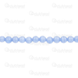 A-1102-2005-6MM - Bille de Verre Oeil de Chat Rond Grade A 6MM Bleu Corde de 16 Pouces A-1102-2005-6MM,Billes,Verre,Bleu,Bille,Oeil de Chat,Verre,Verre,6mm,Rond,Rond,A Grade,Bleu,Bleu,Chine,montreal, quebec, canada, beads, wholesale