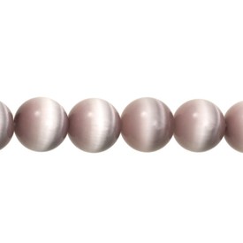 A-1102-2027-4MM - Glass Bead Cat's Eye Round A Grade 4MM Lilac 16'' String A-1102-2027-4MM,Glass,4mm,Bead,Cat's Eye,Glass,Glass,4mm,Round,Round,A Grade,Mauve,Lilac,China,16'' String,montreal, quebec, canada, beads, wholesale