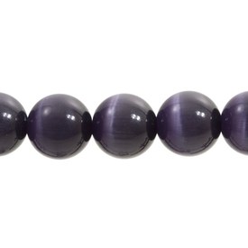 A-1102-2040-6MM - Glass Bead Cat's Eye Round A Grade 6MM Purple 14'' String A-1102-2040-6MM,Beads,Glass,Cat's eye,Bead,Cat's Eye,Glass,Glass,6mm,Round,Round,A Grade,Mauve,Purple,China,montreal, quebec, canada, beads, wholesale