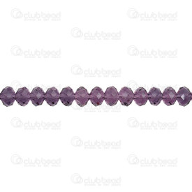 1102-3746-20 - Glass Pressed Bead Oval Faceted 6x4mm Amethyst 16'' String 1102-3746-20,Beads,Glass,16'' String,Bead,Glass,Glass Pressed,6X4MM,Round,Oval,Faceted,Smoky Quartz,China,16'' String,montreal, quebec, canada, beads, wholesale
