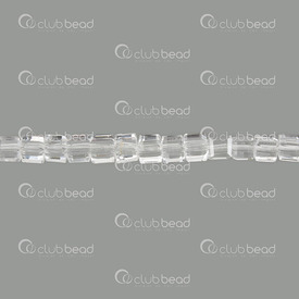 1102-3782-06 - Glass Pressed Bead Cube 4mm Crystal 100pcs 1102-3782-06,Beads,Glass,Cube,Bead,Glass,Glass Pressed,4mm,Cube,Cube,Crystal,China,100pcs,montreal, quebec, canada, beads, wholesale