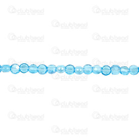 1102-3816-0354 - Glass Pressed Bead Facetted Flat Octogonal 4x4.5x3mm Dark Aquamarine 15.5'' String (app98pcs) 1102-3816-0354,Beads,Glass,Pressed,Bead,Facetted,Glass,Glass Pressed,4x4.5x3mm,Round,Flat Octogonal,Blue,Aquamarine,Dark,China,montreal, quebec, canada, beads, wholesale