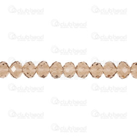1102-3874-66 - glass press bead oval facetted 6*8mm amber Gold  17.5'' string 72pcs ??? 1102-3874-66,ambre,montreal, quebec, canada, beads, wholesale
