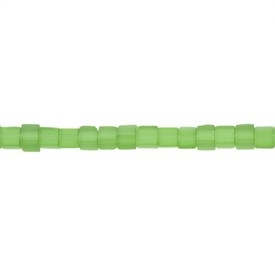 *1102-4611-14 - Glass Bead Cube 4mm Green Matt App. 500g *1102-4611-14,Bead,Glass,4mm,Square,Cube,Green,Green,Matt,China,500gr,montreal, quebec, canada, beads, wholesale