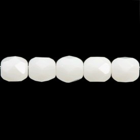 1102-4700-78 - Fire Polished Bead Round 3MM Opal White 200pcs Czech Republic 1102-4700-78,Beads,200pcs,Bead,Glass,Fire Polished,3MM,Round,Round,White,White,Opal,Czech Republic,200pcs,montreal, quebec, canada, beads, wholesale