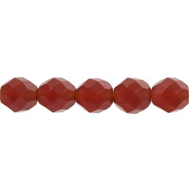 *1102-4703-88 - Fire Polished Bead Round 8MM Opal Smoked Topaz 75pcs Czech Republic *1102-4703-88,Bead,Glass,Fire Polished,8MM,Round,Round,Brown,Smoked Topaz,Opal,Czech Republic,75pcs,montreal, quebec, canada, beads, wholesale