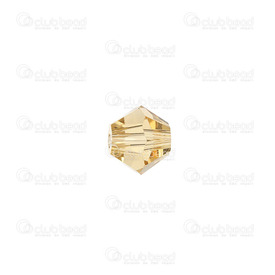 1102-5800-44 - Bille de Cristal Stellaris Bicône 4mm Champagne Or 144pcs 1102-5800-44,4mm,Bille,Stellaris,Cristal,4mm,Bicône,Bicône,Champagne,Or,Chine,144pcs,montreal, quebec, canada, beads, wholesale