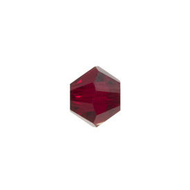 *1102-5800-50 - Bille de Cristal Stellaris Bicône 4MM Siam 144pcs  La couleur peut varier de la photo *1102-5800-50,montreal, quebec, canada, beads, wholesale