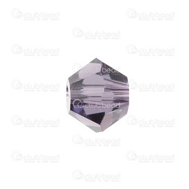 1102-5802-04 - Crystal Bead Stellaris Bicone 6MM Light Amethyst 48pcs 1102-5802-04,1102-5802,montreal, quebec, canada, beads, wholesale