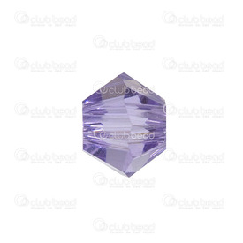 1102-5802-20 - Bille de Cristal Stellaris Bicône 6MM Améthyste 48pcs 1102-5802-20,bille de crystal stellaris,montreal, quebec, canada, beads, wholesale